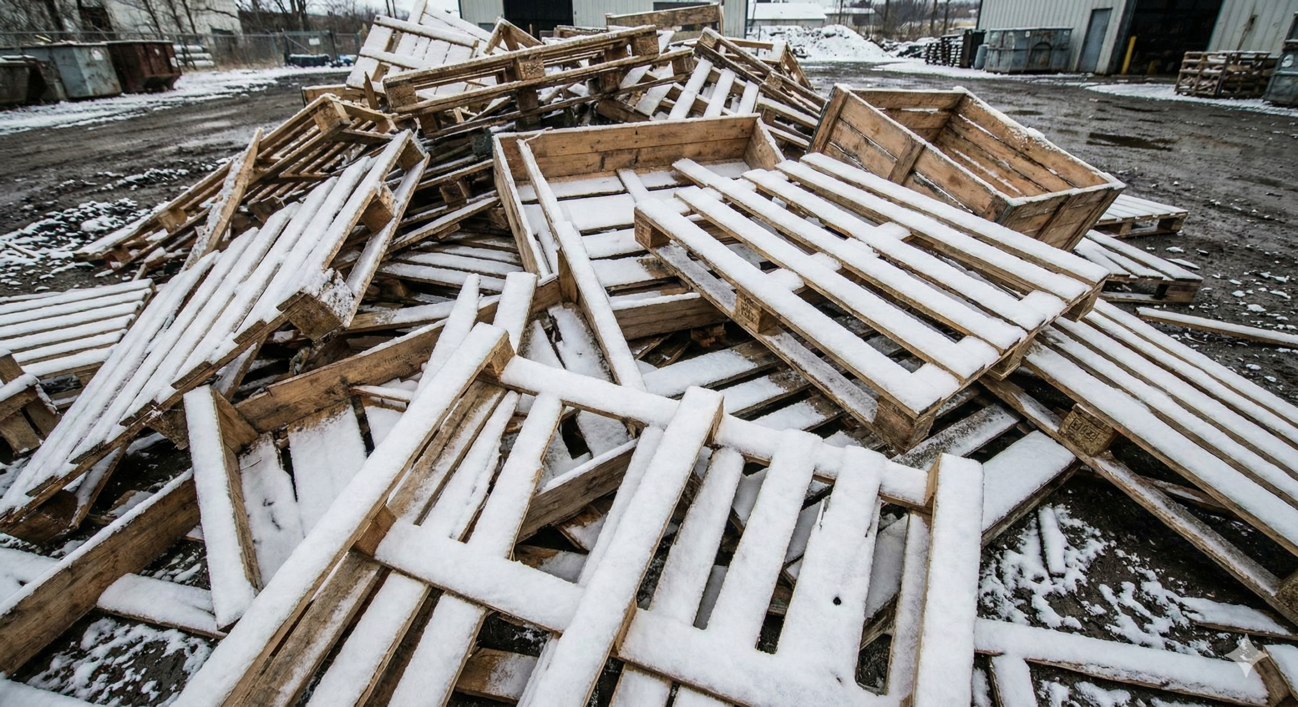Pallets left by the wrong people or company